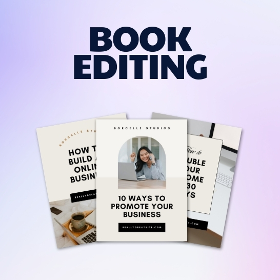 Book editing services